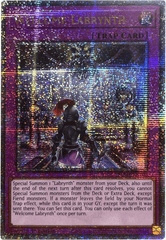 Welcome Labrynth -- BLMR-EN102 -- Quarter Century Secret Rare - 1st Edition